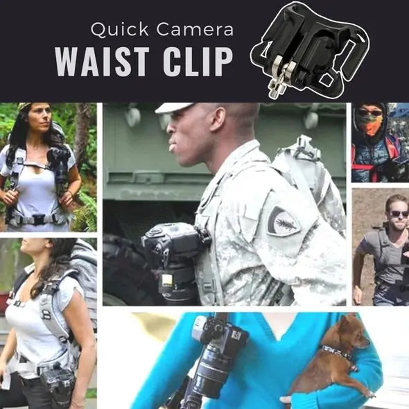 Quick Camera Waist Clip